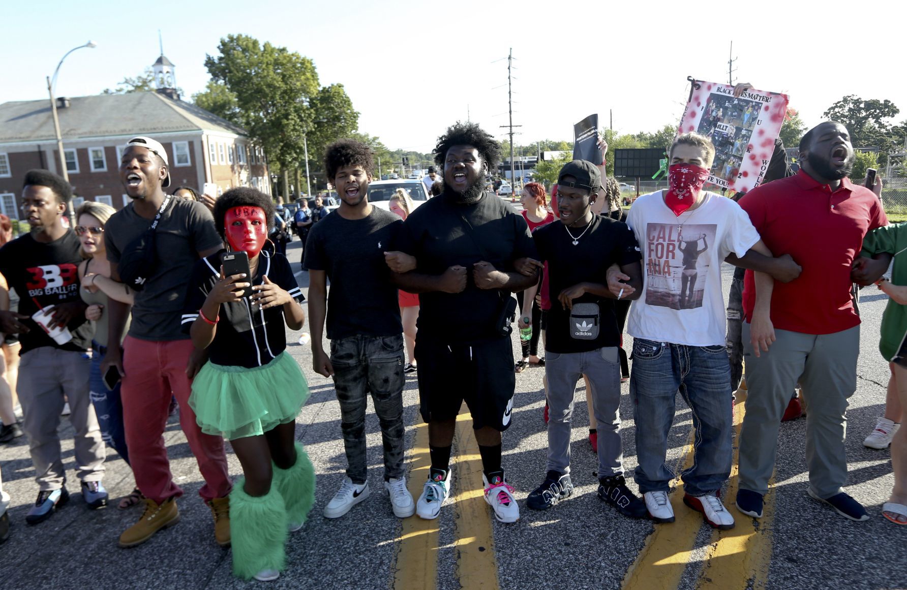 Protest for Terry Tillman